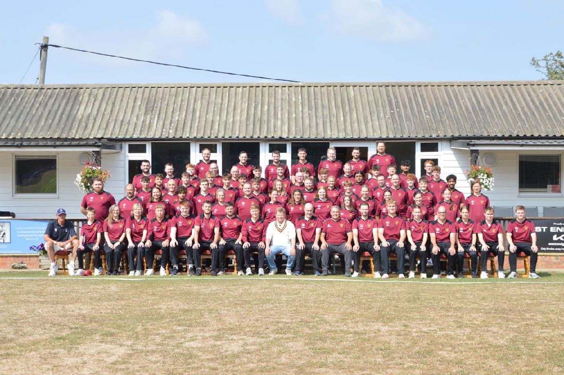 Binfield Cricket Club players